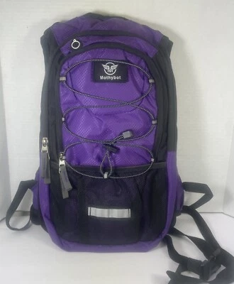Mochila Mothybot Water Vejiga Hidratante Mochila Púrpura NUEVA MUY BUENA Foto 1 de 2