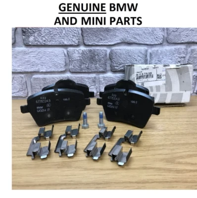 GENUINE MINI R50 R53 R55 R56 R57 etc, JCW Brake Pads set 34116778320. FRONT. 30B - Image 1 of 4