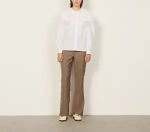 Sandro Paris Women's Shirt Size 1 / S Lace SFPCM00471 - Picture 1 of 13
