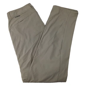 Columbia Womens Omni-Shield Beige Hiking Outdoor Convertible Pants Size: 4R 4 - Picture 1 of 13