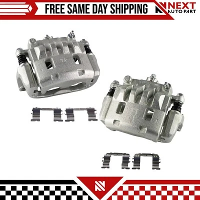 New Front Disc Brake Caliper set of 2 For 2002-2012 Subaru Legacy Impreza - Image 1 of 4