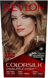 Revlon ColorSilk Colorazione Permanente, 60-Biondo-cenere scuro - Foto 1 di 5