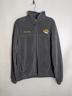 University Of Missouri Tigers Full Zip Columbia Fleece Jacket Men’s Medium  - Image 1 of 4