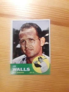 1963 Topps - Lee Walls #11. Some ware. - Picture 1 of 2