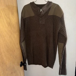 LL Bean Merino Lambs Wool Fisherman’s Guide Outdoor Camp Sweater Men’s XL-Tall - Picture 1 of 8