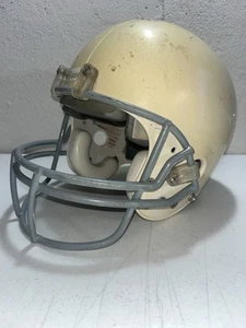 Vintage Riddell Little Pro Youth S Football Helm weiß & grau Gesichtsmaske - Bild 1 von 10