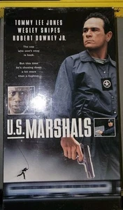 US Marshals VHS 1980s NEW Sealed Tommy Lee Jones Wesley Snipes Robert Downey Jr - Foto 1 di 1
