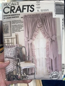 Vintage McCalls Drapes Curtain Patterns Window Treatment 4402 Uncut - Picture 1 of 2