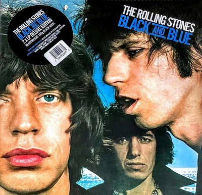 THE ROLLING STONES BLACK & BLUE - 180-GRAM VINYL 2-LP SET " NEW, SEALED " - Image 1 of 2