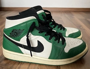 Nike Air Jordan 1 Mid Pine Green Basketball Sneakers grün, keine OVP * - Bild 1 von 8