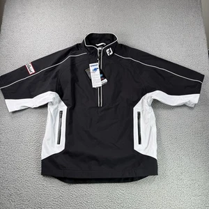 FJ Dryjoys Golf Jacket Mens S Tour Collection Rainwear 1/2 Zip Titleist NWT - Picture 1 of 14