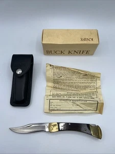 Vintage Scarce Buck 110 U.S.A. Knife Pre Date Code Knife in Original Box - Picture 1 of 13