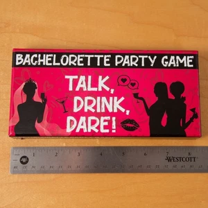 Bachelorette Party Game - Talk, Drink, Dare! Cards & Box Only (2019) Nerdhaven - Picture 1 of 3