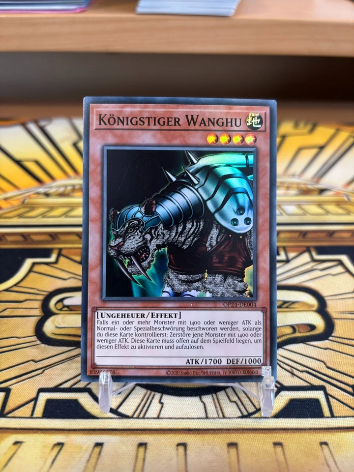 Yugioh Königstiger Wanghu OP24-DE004 Super Rare - Bild 1 von 1
