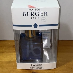 Maison Berger Paris Lampe Blue Cube mit extra Ocean Breeze Duftöl Complete - Bild 1 von 4
