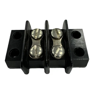 601-2C Kulka Terminal Strip Board Connector 2 POS 5940-00-552-5998 - Image 1 of 3