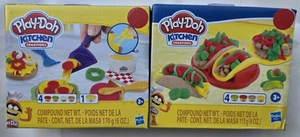 NUEVO - Lote de 2 Creaciones de Cocina Play Doh -- Juego de Tacos y Pizza - Nuevo - Imagen 1 de 6