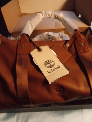 Bolso de Lona Timberland Edición Limitada Cuero Marrón Foto 1 de 4