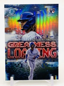 KEVIN ALCANTARA RC - REFRACTOR CROMADO CARGA GRANDEZA #GL-3 - 2025 Bowman CUBS - Imagen 1 de 2