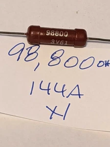 98.800 Ohm Widerstand, NOS - Bild 1 von 1