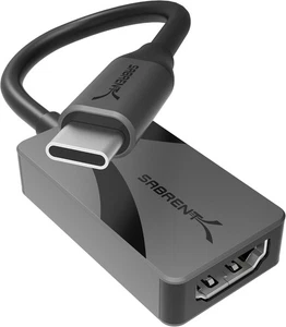 USB C auf HDMI Adapter Konverter 4K @60Hz Sabrent DA-CH4K - Bild 1 von 10
