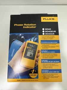 Medidores probadores indicadores digitales de rotación de fase FLUKE 9040 FLUKE-9040 nuevos sellados - Imagen 1 de 3