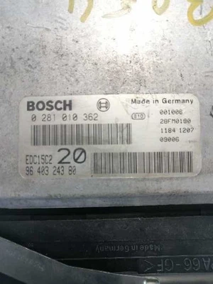 9640324380 centralina motore PEUGEOT 306 BREAK BOULEBARD 1999 1115161 - Immagine 1 di 4