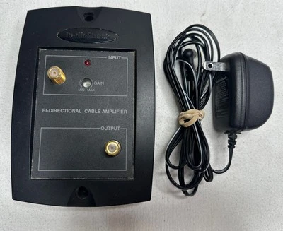 Radio Shack Bi-Directional Cable Coaxial Amplifier Amp TV 15-1195 - Image 1 of 3
