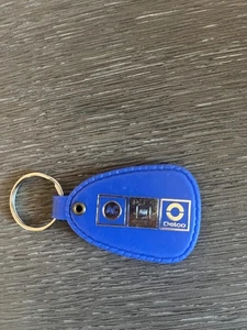 Vintage AC GM Delco General Motors Blue Plastic Keychain - Picture 1 of 2