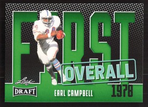 2023 Leaf Draft - Green Parallel - Pick Your Card - Free Ship