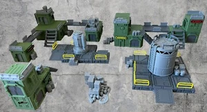 Sci-Fi Tabletop Terrain „Vanguard Colony“ 32mm Gebäude Zubehör Modular - Bild 1 von 29