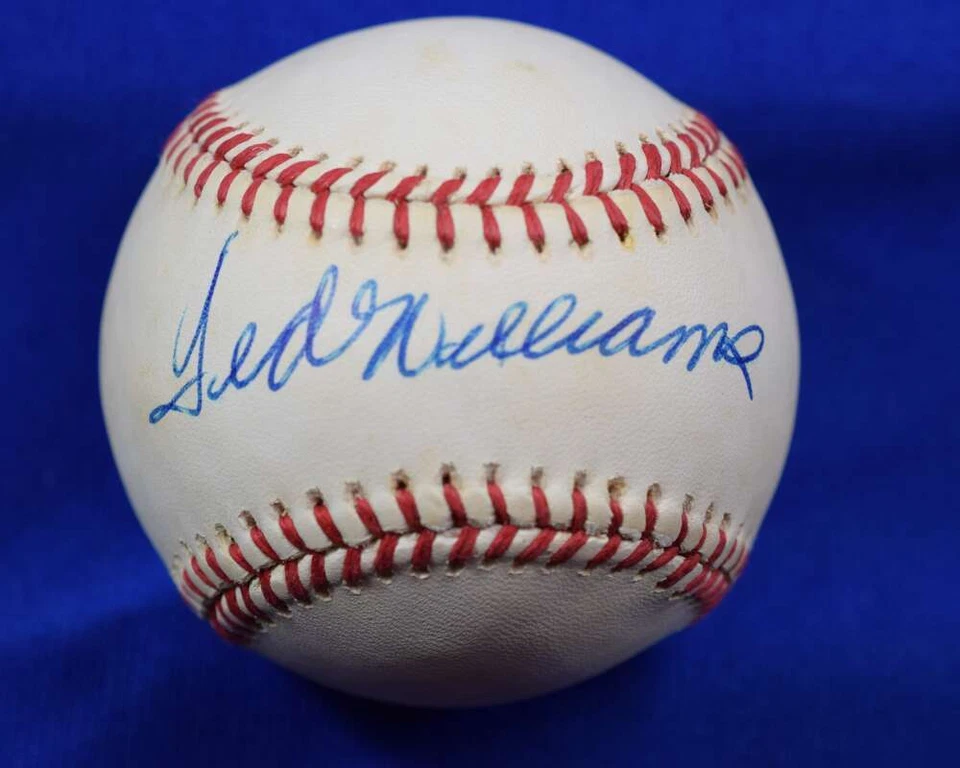 Ted Williams PSA DNA Coa Autograph American League OAL Signed Baseball - Image 1 of 1