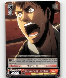 "Blanco negro - "Dispossession" Bertholdt - Attack on Titan Vol. 2 - Imagen 1 de 1