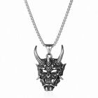 Cool Creative Vintage Clavicle Chain Ox Head Choker Wheat Chain Man Necklace