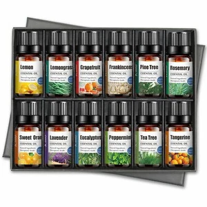 Ätherische Öle Duftöl Aromaöl Raumduft Diffuser Massageöl 100% naturreines Öl - Bild 1 von 40