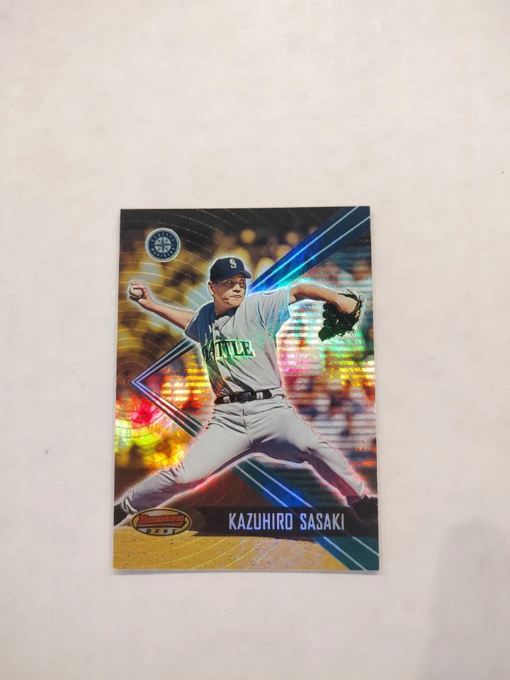 2001 Bowman's Best #65 Kazuhiro Sasaki (PWE) - Image 1 of 2