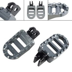 Front Footrests Foot Peg for KAWASAKI Vulcan S 650 16-23/Vulcan S 650 18-23 GRY - Picture 1 of 16