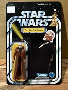 Figurina Vintage Star Wars Recarded Obi-Wan Kenobi su Personalizzata 12 Indietro Una NUOVA SPERANZA - Foto 1 di 10