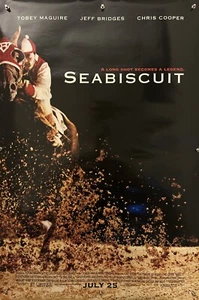 SEABISCUIT Original One Sheet Movie Poster - 2003 - Imagen 1 de 7