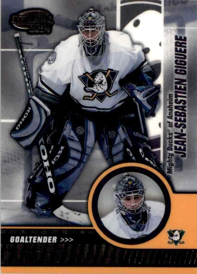 2003-04 Pacific Invincible Jean-Sebastien Giguere #3 - Image 1 of 2