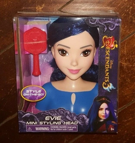 Disney Descendants 3 -EVIE Mini Styling Head *Style On-The-Go* (2020, Just Play) Cover