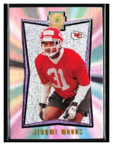 1996 Stadium Club New Age Refractor #NA8 Jerome Woods RC - Picture 1 of 2
