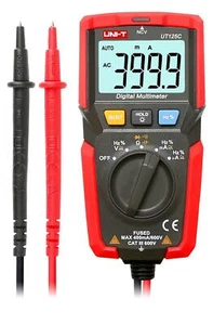 UT125C Multimeter Digital Pocketsize Strommessgerät AC/DC Durchgang Diodentest - Bild 1 von 7