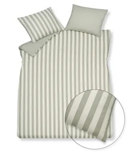 Vandyck Duvet cover Set 97 Smoke Green 240x220 HCSA23197 60x70” Cotton Percale - Picture 1 of 3