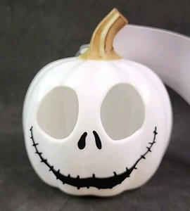 Nightmare Before Christmas JACK SKELLINGTON Light Up 4" Pumpkin Halloween Decor - Picture 1 of 4