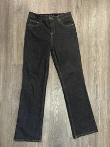 Woolrich Dark Denim Women's Black Jeans, Sz 8 - Picture 1 of 4