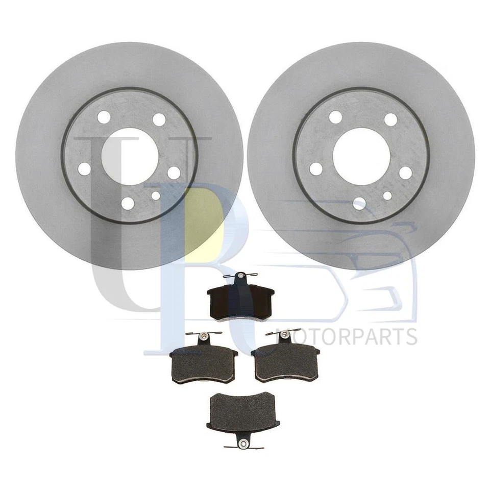 Задние тормозные диски + металлические тормозные колодки и оборудование для 1991-1994 1995 Alfa Romeo 164 - Изображение 1 из 4