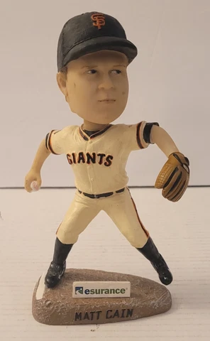 2008 San Francisco Giants MATT CAIN SGA Bobblehead Pitcher 50th Anniversary SF Cover