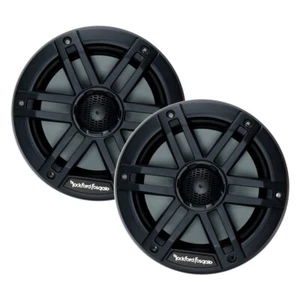Rockford Fosgate M1-65B 6-1/2" 2-Wege Marine Koaxial Lautsprecher mit RGB LED - schwarz - Bild 1 von 6
