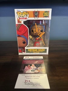 Erykah Badu Autograph Signed Funko Pop Rocks #353 Music Artist Singer JSA COA - Picture 1 of 8